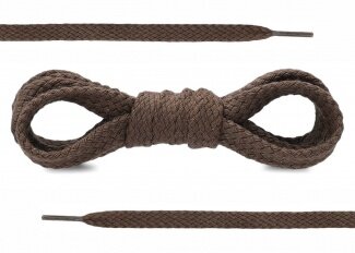 SCHNÜRSENKEL 170CM OLIVE BAUMWOLLE FLACH
