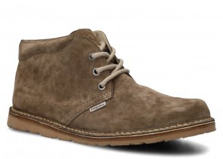 HERREN SCHNURSCHUHE MODELL 075 OLIVE VELOURS - GRÖßE 47