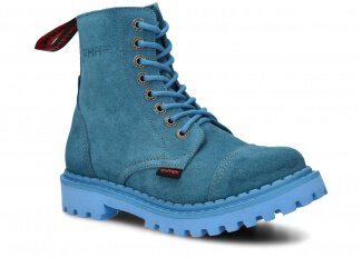 Springerstiefel SHARK NAGABA 8H jeans Velours Leder