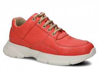 JUGENDSCHUH MODELL 128 MANDARINE RUSTIC - GRÖßE 37
