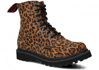 Springerstiefel SHARK NAGABA 8H Rostrot Lampart