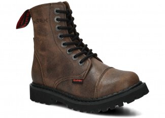 Springerstiefel SHARK NAGABA 8H Braun VELOURS