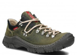 HERREN TREKKINGSCHUHE MODELL 055 FAULIGES GRÜN CRAZY