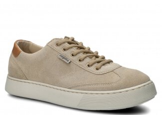 Modell 612 Beige Velours Leder