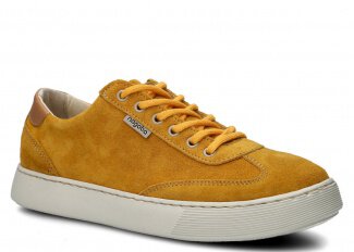 Modell 612 GELB Velours Leder
