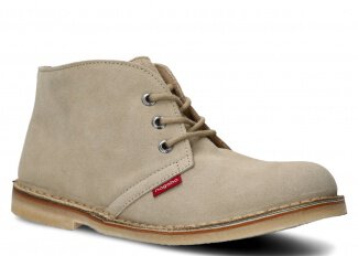 JUGENDSTIEFEL MODELL  082 BEIGE VELOURS - GRÖßE 41
