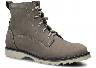 JUGENDSTIEFEL MODELL 349 GRAU SAMUEL + KARO - GRÖßE 36
