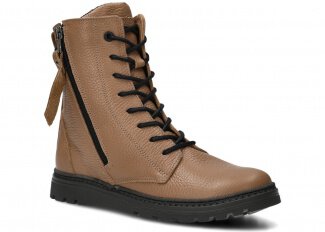 DAMEN SCHNURSCHUHE MODELL 099 BEIGE WOLKE + FILZ - GRÖßE 38