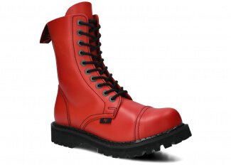 JUGENDSTIEFEL MODELL 010H ROT BOSMAN- GRÖßE 42