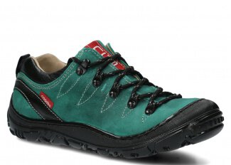 JUGENDSCHUH MODELL 241 SMARAGDGRÜN CRAZY - GRÖßE 36