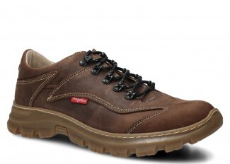 HERREN HALBSCHUHE MODELL 470 OLIVE CRAZY - GRÖßE 44