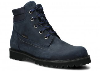 MODELL 4721 DUNKELBLAU CRAZY + FILZ - GRÖßE 41
