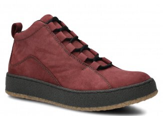 JUGENDSTIEFEL MODELL 115 DUNKELROT SAMUEL  + FILZ - GRÖßE 37