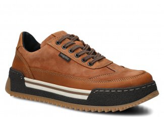 HERREN HALBSCHUHE MODELL 4641 BRAUN SAMUEL - GRÖßE 42