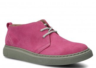 DAMEN SCHNURSCHUHE MODELL 0741 ROSA VELOURS - GRÖßE 38