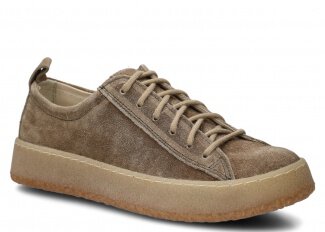 JUGENDSCHUH MODELL 607 OLIVE VELOURS WAX - GRÖßE 38