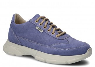 JUGENDSCHUH MODELL 614 VIOLETT VELOURS - GRÖßE 38