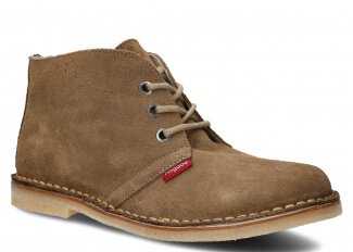 JUGENDSTIEFEL MODELL  082 BEIGE VELOURS - GRÖßE 41