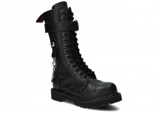 SPRINGERSTIEFEL NAGABA 504 SCHWARZ BOSMAN - GRÖßE 36