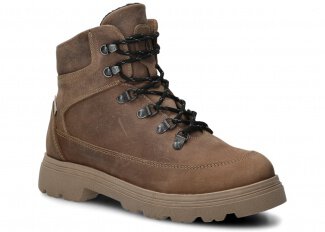 JUGENDSTIEFEL MODELL 287 BEIGE BARKA + FILZ - 40