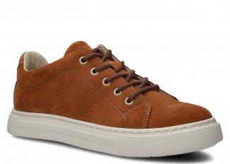MODELL 607 Braun VELOURS Naturleder