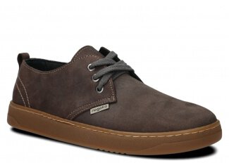 Halbschuh für Männer Nagaba Modell 477 Graphit Crazy Leder