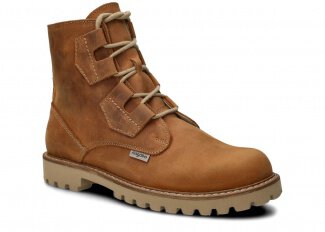 Herren Trapperschuhe NAGABA 488/1 Braun Crazy Leder