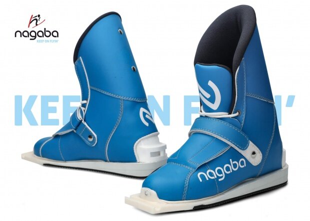 SKI JUMPING BOOTS- COMMERCIAL VERSION - BLUE 
