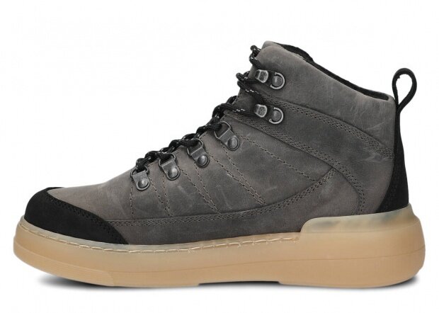 HERREN HALBSCHUHE MODELL 442 GRAPHIT CRAZY + FILZ - GRÖßE 40