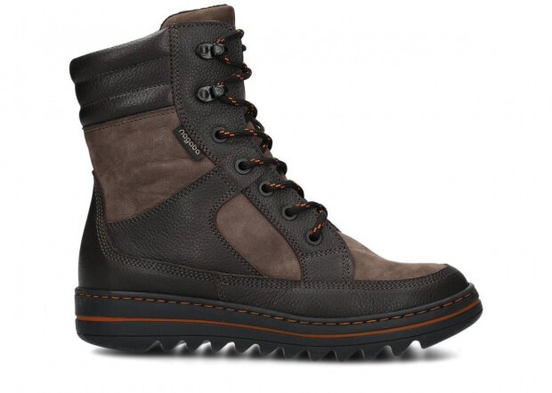 JUGENDSTIEFEL MODELL 397 OLIVE FAEDA + FILZ - GRÖßE 37