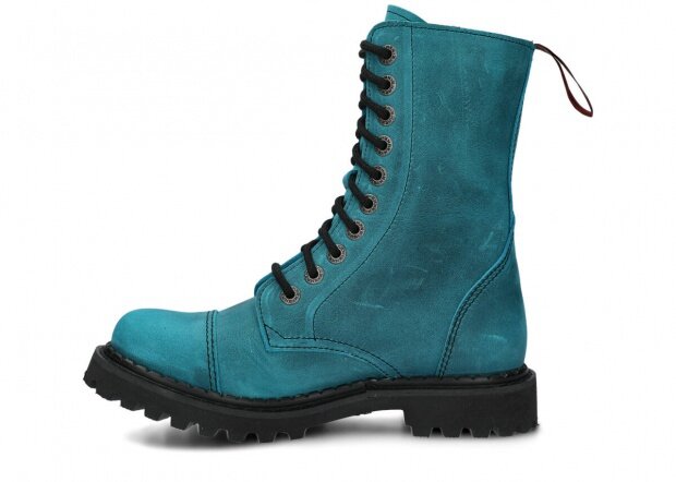 Springerstiefel SHARK NAGABA 10H Türkis Crazy Leder