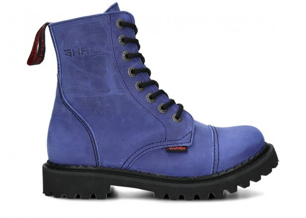 Springerstiefel SHARK NAGABA 8H Kornblume Crazy Leder