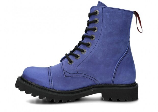 Springerstiefel SHARK NAGABA 8H Kornblume Crazy Leder