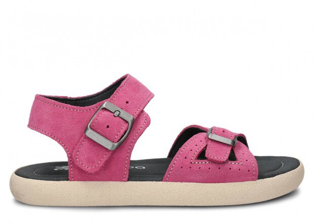 JUGENDSCHUH MODELL 027 Rosa velours