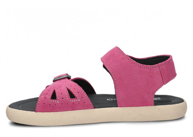 JUGENDSCHUH MODELL 027 Rosa velours