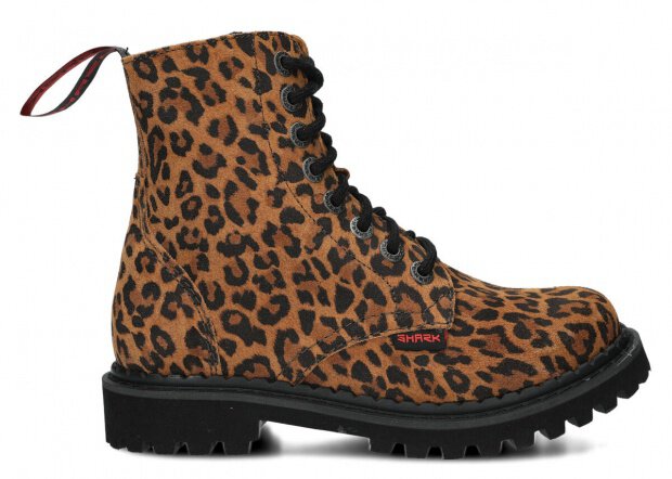 Springerstiefel SHARK NAGABA 8H Rostrot Lampart