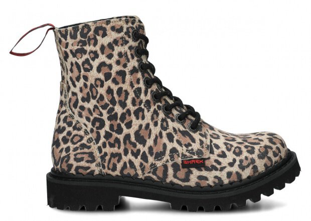 Springerstiefel SHARK NAGABA 8H Beige Lampart