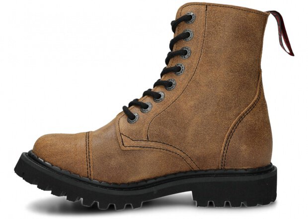 Springerstiefel SHARK NAGABA 8H Rostrot VELOURS