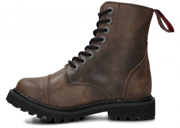 Springerstiefel SHARK NAGABA 8H Braun VELOURS