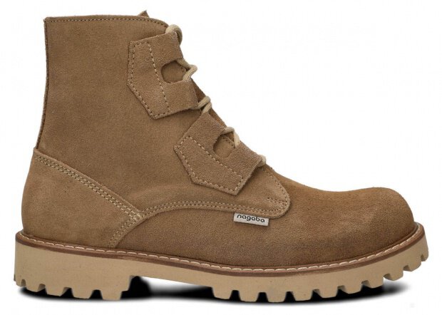 MODELL 488/1 Beige Velours Leder