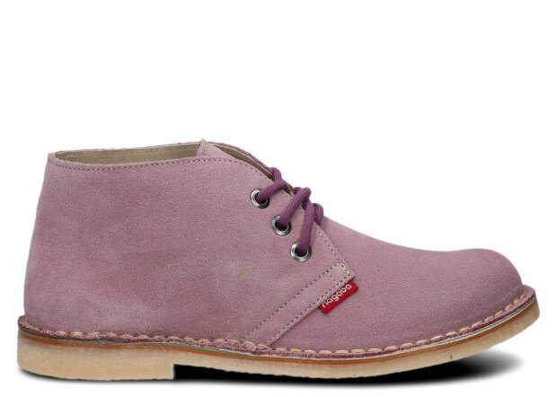 MODELL 082 HELLROSA VELOURSLEDER