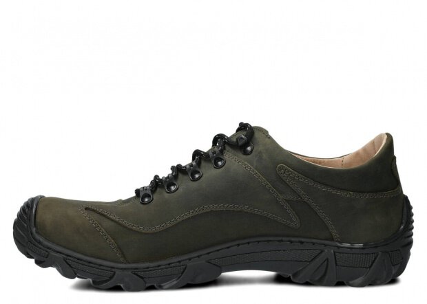 MODELL 400 FAULIGES GRÜN CRAZY LEDER