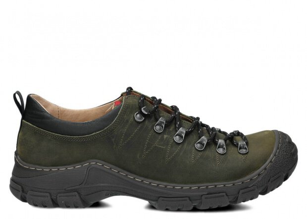 MODELL 444 GRÜN CRAZY LEDER