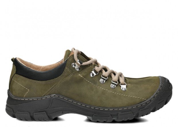 MODELL 455 HOCZ GRÜN CRAZY LEDER