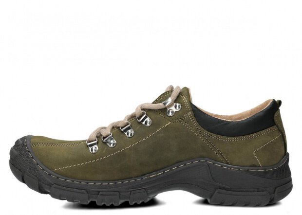 MODELL 455 HOCZ GRÜN CRAZY LEDER