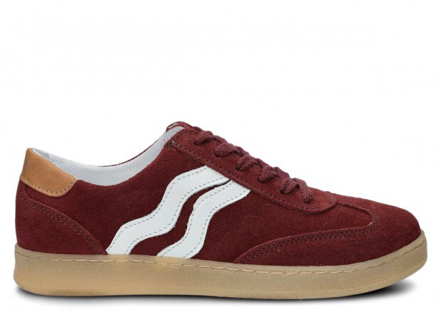 MODELL 129 Dunkelrot VELOURS