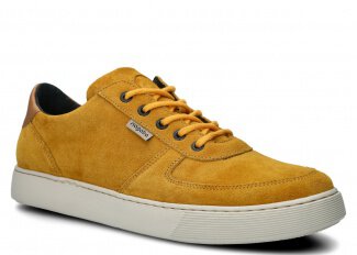 MODELL 439 GELB Velours Leder