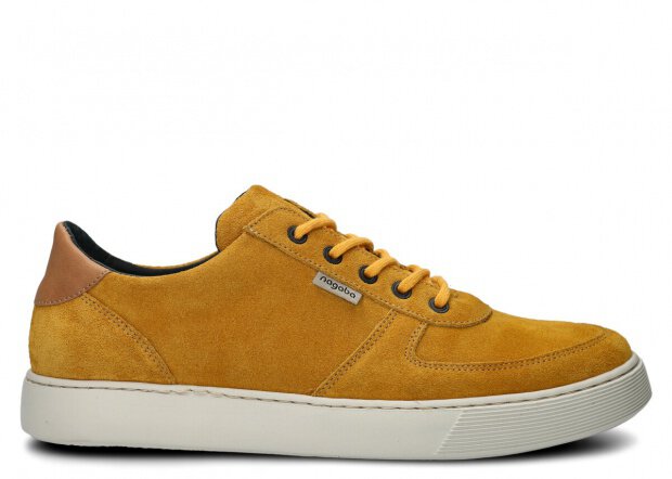 MODELL 439 GELB Velours Leder