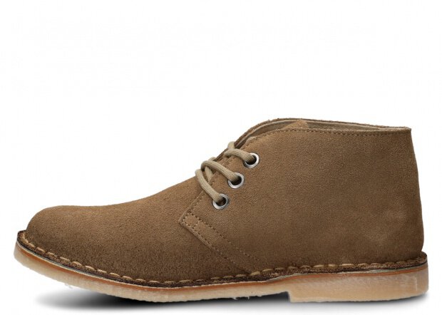 JUGENDSTIEFEL MODELL  0821 BEIGE VELOURS - GRÖßE 38