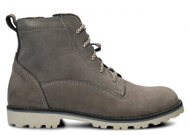 JUGENDSTIEFEL MODELL 349 GRAU SAMUEL + KARO - GRÖßE 36